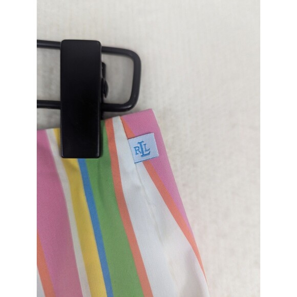 Ralph Lauren LRL NWT Striped Ankle Pants With LYCRA Side Zip Size 8 Vacation - Picture 11 of 12